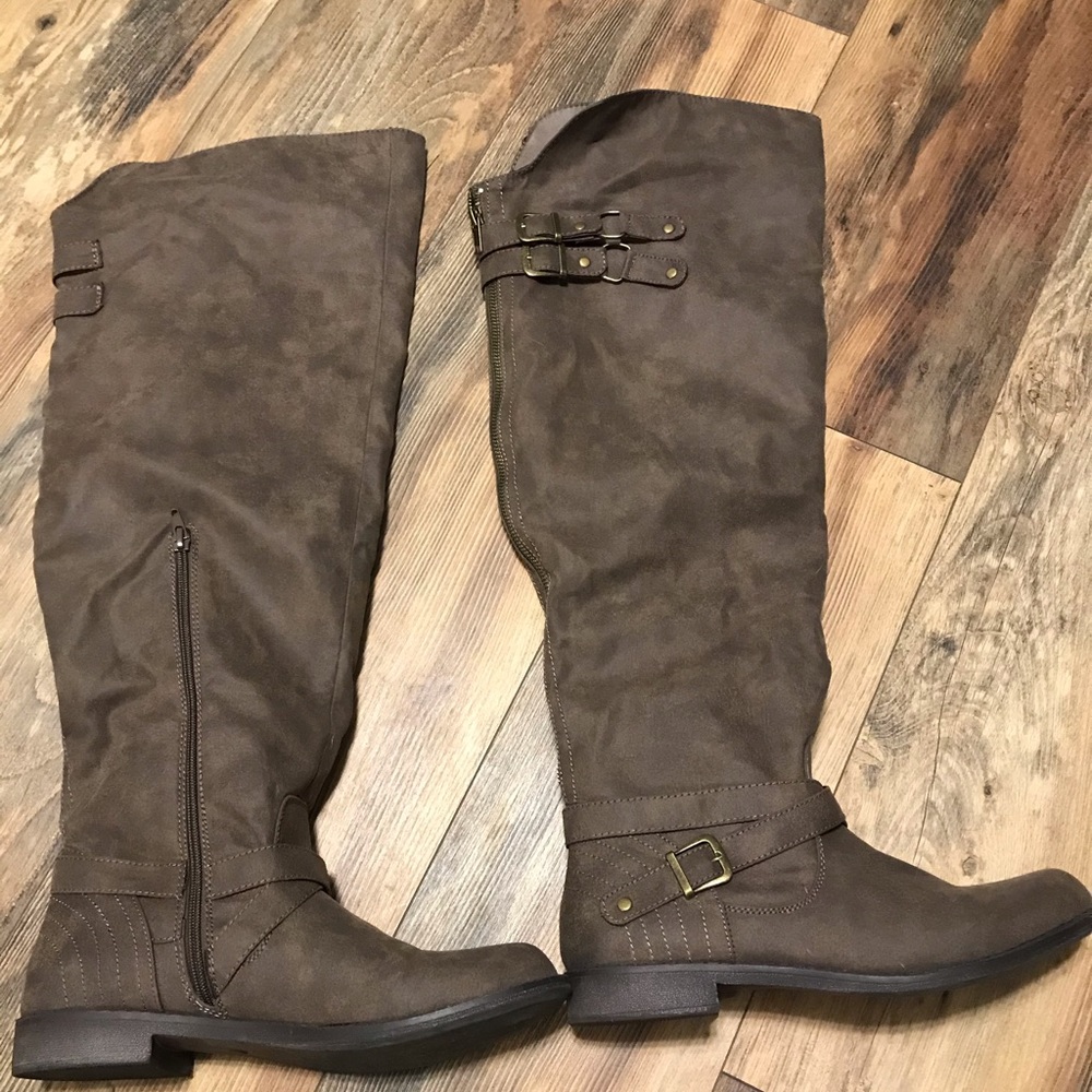 Above the knee boots